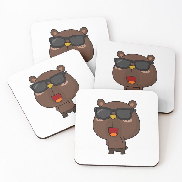 Item preview, Hipster Bear designed and sold by EzezFolio.