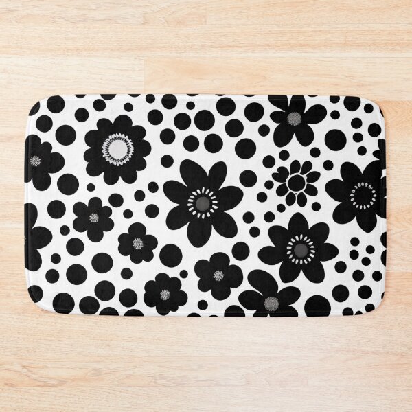 Item preview, Black and White Floral designed and sold by calibrit.
