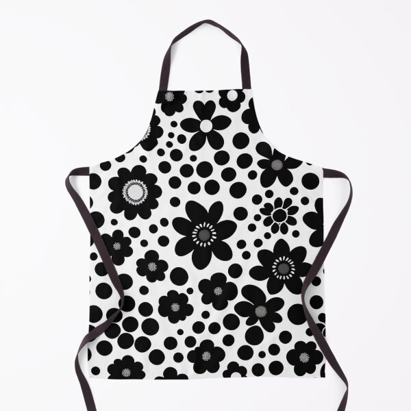 Item preview, Black and White Floral designed and sold by calibrit.
