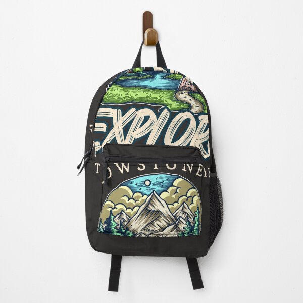 Item preview, "Into the Wild: Yellowstone Camping Adventure" printed apparel designed and sold by Thehobbiehouse.