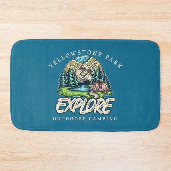 Item preview, "Into the Wild: Yellowstone Camping Adventure" printed apparel designed and sold by Thehobbiehouse.