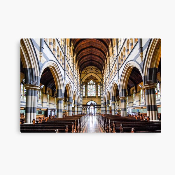 ST PAUL'S CATHEDRAL, MELBOURNE Canvas Print