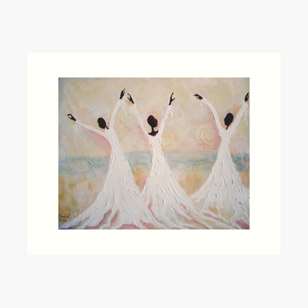 By The River Art Print