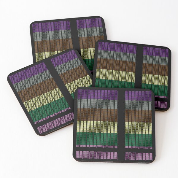 Item preview, Modern Palestinian Kufiya Pattern Design | Colorfull  designed and sold by Qantara Art Gallery.