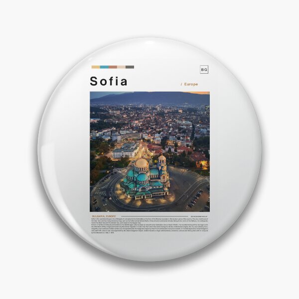 Item preview, Sofia poster landscape designed and sold by paulrommer.