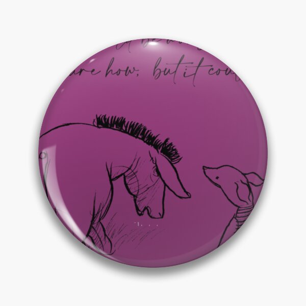 Item preview, Eeyore and Piglet - Could be Worse ...   	 designed and sold by sdxlyuutf1.