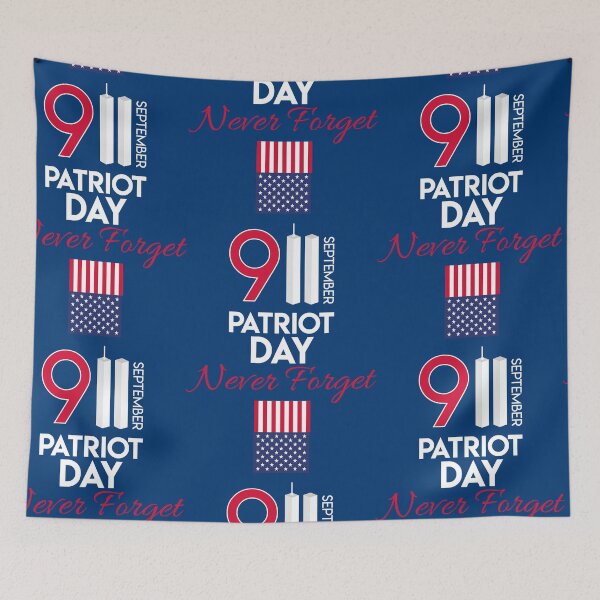 Item preview, 911 never forget, 911 us flag, patriot day designed and sold by quanlh.