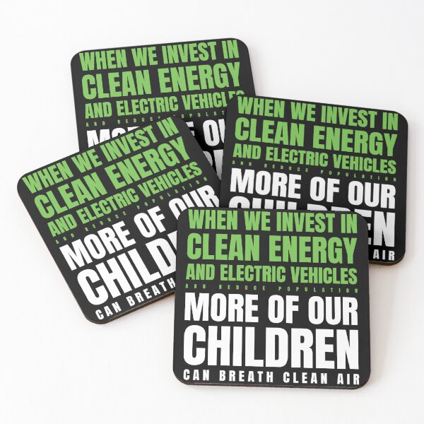 Item preview, WHEN WE INVEST IN CLEAN ENERGY QUOTE designed and sold by Mclickster.