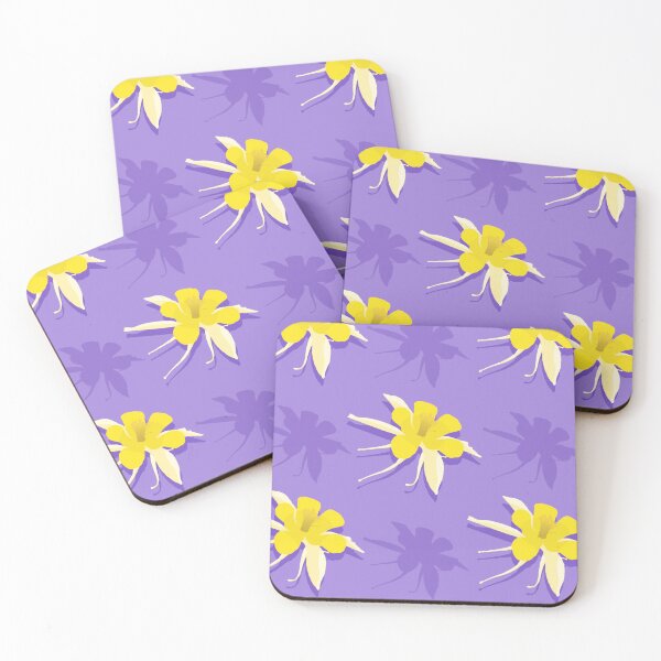 Item preview, Minimalist Columbines (Purple) designed and sold by Caryn Pinkston.