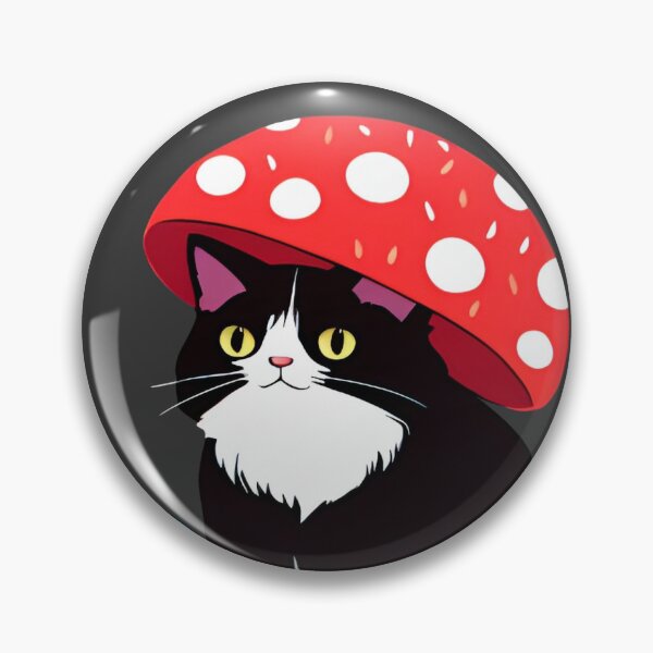 Item preview, Cat sitting too long grew mushrooms on head designed and sold by PiggyWonka.