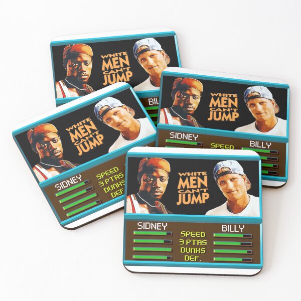 Item preview, White Man Can't Jump NBA Jam designed and sold by SkylarSpinka.