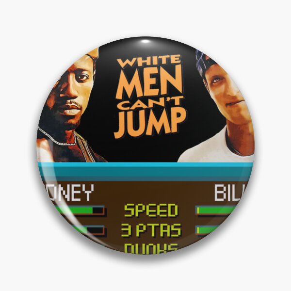 Item preview, White Man Can't Jump NBA Jam designed and sold by SkylarSpinka.
