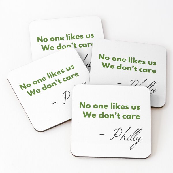 Item preview, no one likes us we don't care  designed and sold by Soccer4ja9.