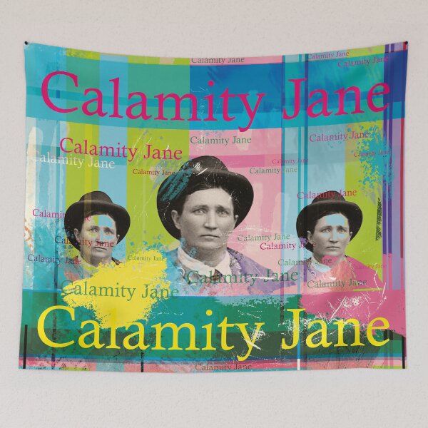 Item preview, Calamity Jane Portrait, Wild West designed and sold by Mauswohn.