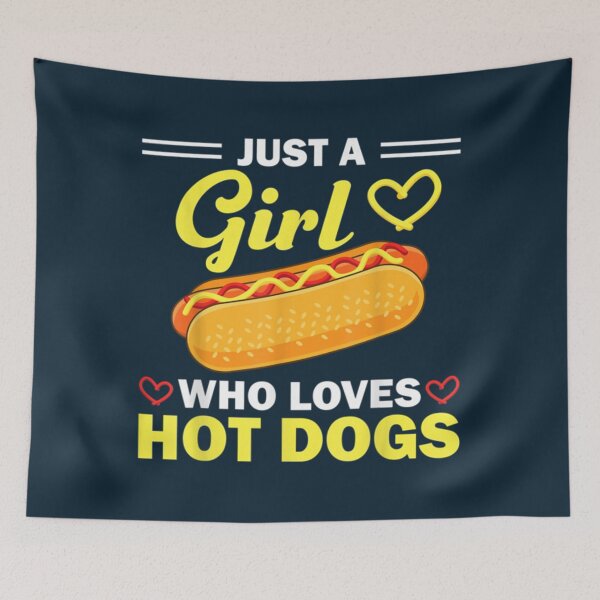 Item preview, Funny Hot Dog Design For Women Girls Hot Dog Lovers     designed and sold by Juliovo.