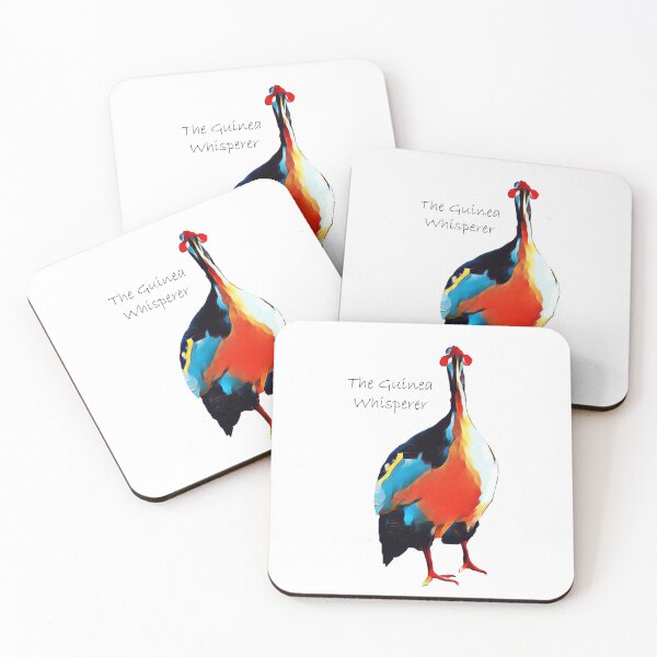 Item preview, Guinea fowl #black text designed and sold by HUNSA.