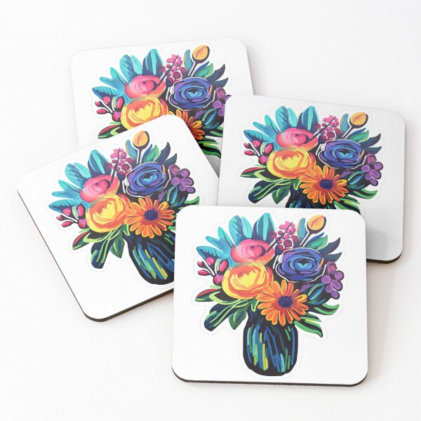 Item preview, Painted flowers designed and sold by abmkf.