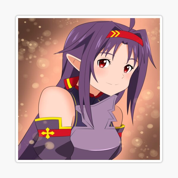 HD wallpaper: Konno Yuuki, Sword Art Online, long hair, anime girls, night