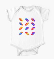 Isometric fish One Piece - Short Sleeve