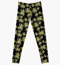 Lino Print Corroboree Frog Leggings