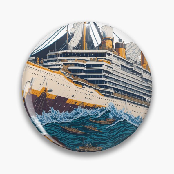 Item preview, RMS Titanic illustration designed and sold by RalixKlub.