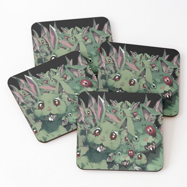 Item preview, Killer zombie bunny apocalypse (the bouncing dead) designed and sold by Glenbobagins.