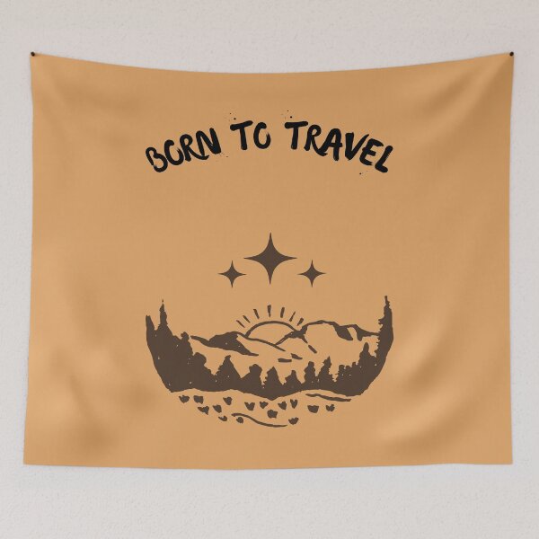 Item preview, Born To Travel designed and sold by EVANSTAGE.