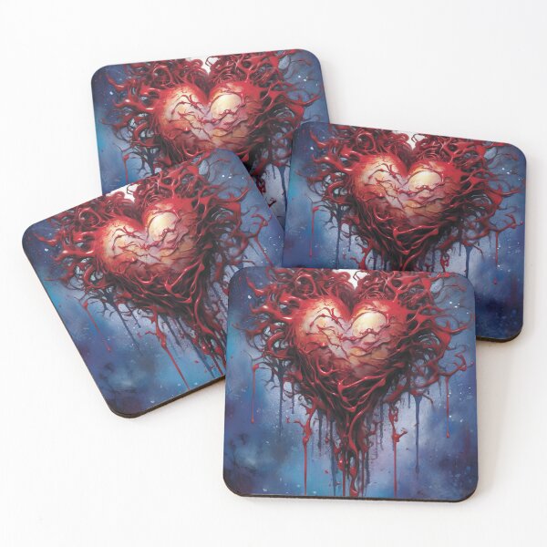 Item preview, Abstract Heart - Beautiful Colorful Expression with Thorns designed and sold by Piotrek0001.