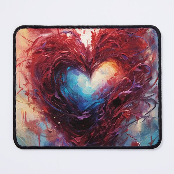 Item preview, Abstract Heart - Beautiful Colorful Expression with Thorns designed and sold by Piotrek0001.