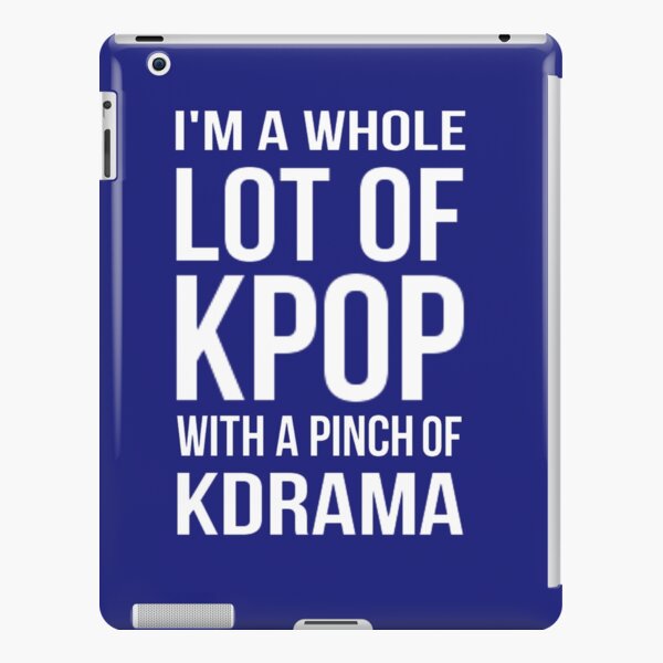 A LOT OF KPOP - BLUE iPad Snap Case