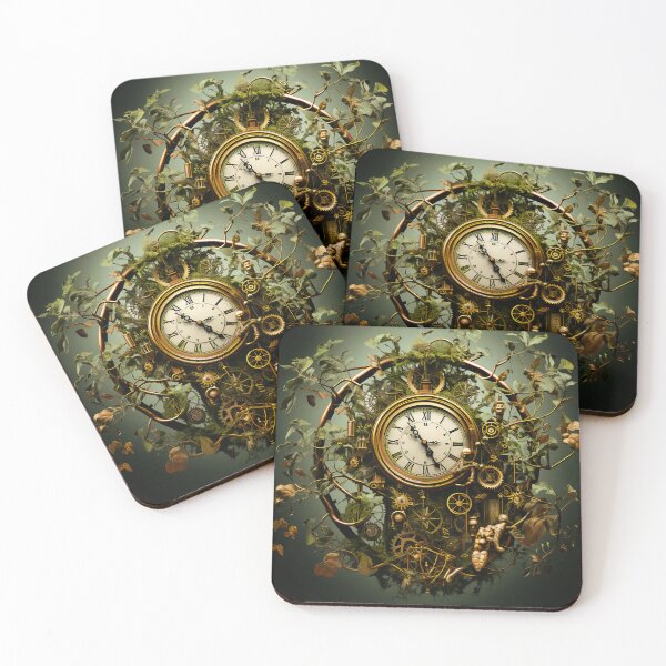 Item preview, Naturaleza steampunk y retorcida y desviada mezclada designed and sold by BrandonArtWorld.