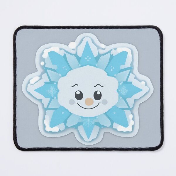 Item preview, Snowflake Little White Skirt in sticker look designed and sold by KCpixl.