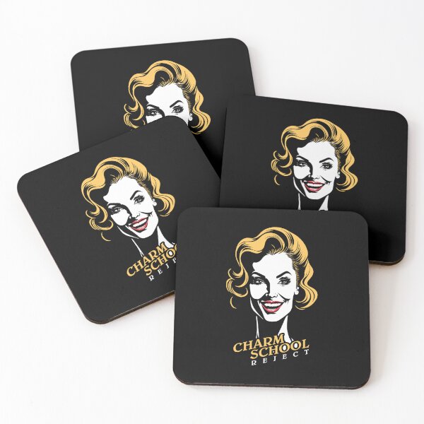 Item preview, Retro Pop Art Funny Sarcastic Charm School Reject Woman designed and sold by GrandeDuc.