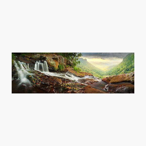 Morans Falls, Lamington National Park, Queensland, Australia Photographic Print