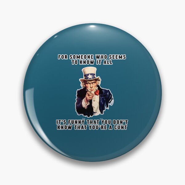 Item preview, Uncle Sam says You_re a Cunt designed and sold by kennedytech.