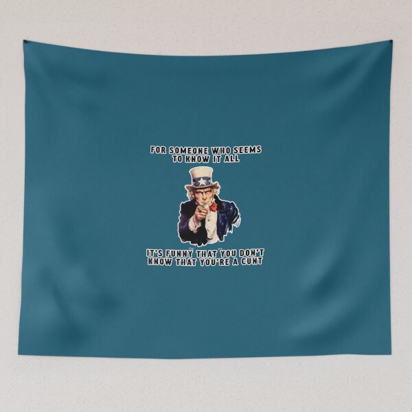Item preview, Uncle Sam says You_re a Cunt designed and sold by kennedytech.