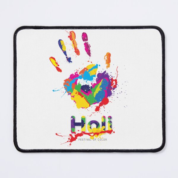 Item preview, Big colorful hands in Holi festival designed and sold by TirrellColister.