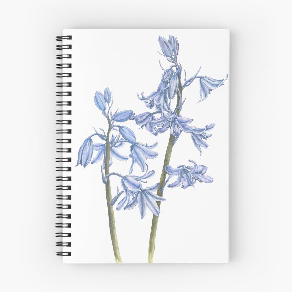 Item preview, Bluebell Watercolour designed and sold by Theodora Gould.
