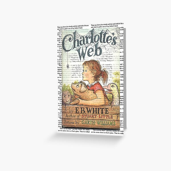 Item preview, Charlotte's Web by E.B. White designed and sold by booksnbobs.