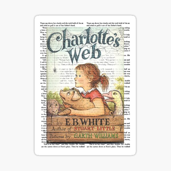 Item preview, Charlotte's Web by E.B. White designed and sold by booksnbobs.
