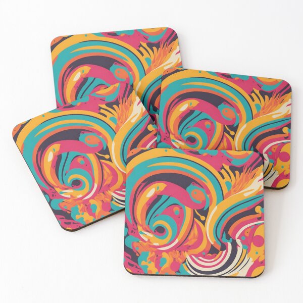 Item preview, Vibrant Swirls: Embrace the Playful Beauty of Colorful Twists designed and sold by kn-clothing.