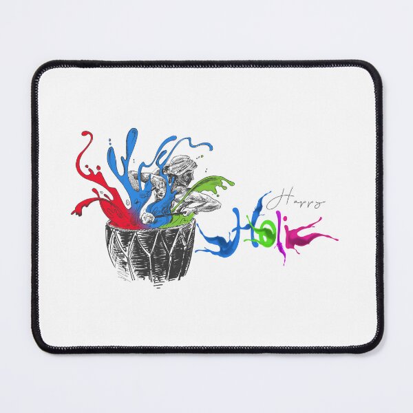 Item preview, Girl thrown colored powder during Holi festival designed and sold by TirrellColister.