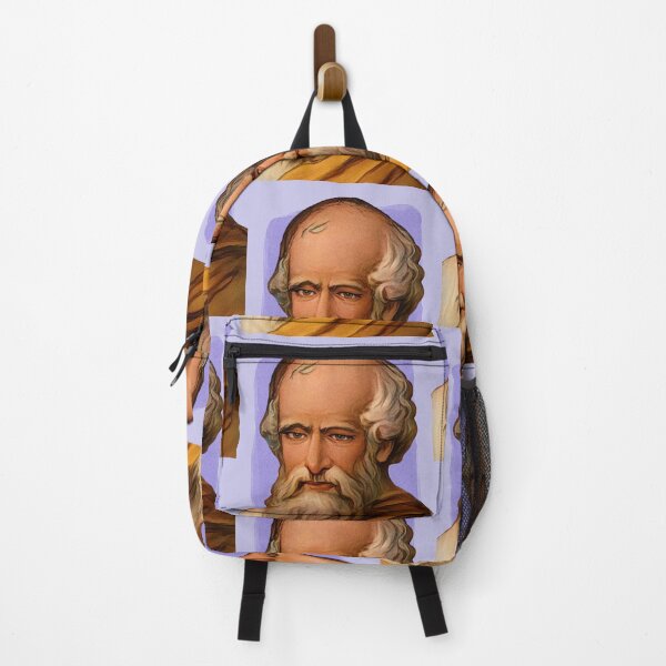 Item preview, Greek Mathematician Archimedes - purple - illustration  designed and sold by Litstoy.