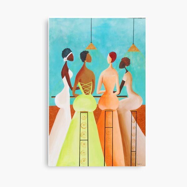 Conversatin Canvas Print