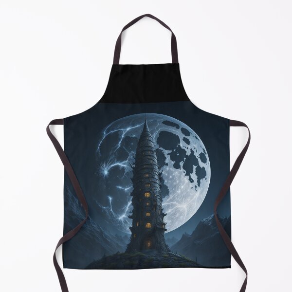 Item preview, Enchanted Lunar Retreat: Dive into the Tower of Moon Fantasy designed and sold by Grim000.