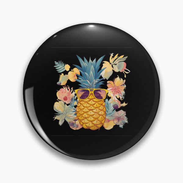 Item preview, Pineapple Sunglasses Beach Hawaiian Holidays Tropical Summer designed and sold by farhanhafeez.