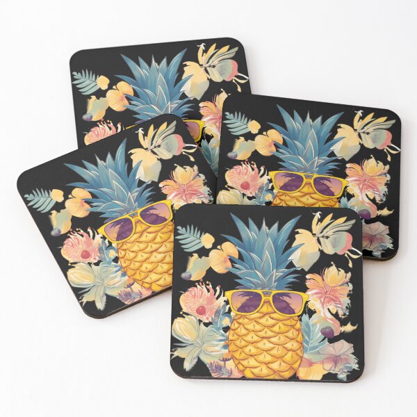 Item preview, Pineapple Sunglasses Beach Hawaiian Holidays Tropical Summer designed and sold by farhanhafeez.