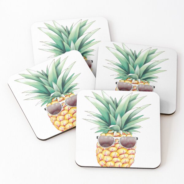 Item preview, Pineapple Sunglasses Beach Hawaiian Holidays Tropical Summer designed and sold by farhanhafeez.