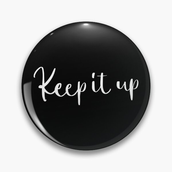 Item preview, keep it up - never give up designed and sold by Funky  Fibers.