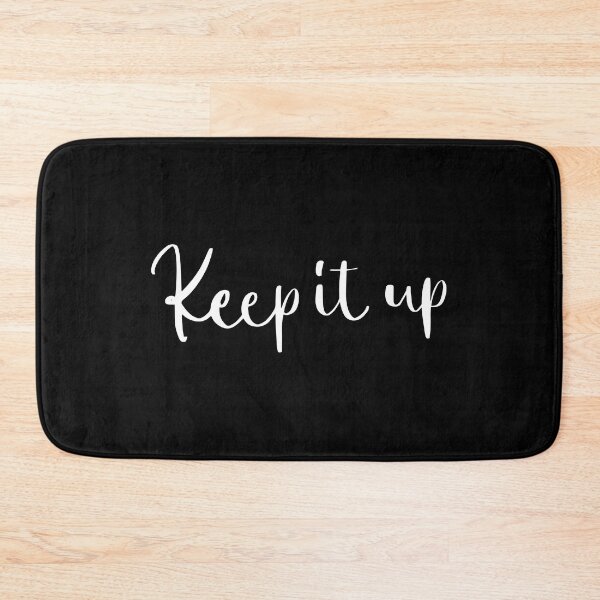 Item preview, keep it up - never give up designed and sold by Funky  Fibers.